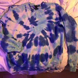 Forever 21 Tie Dye Crewneck